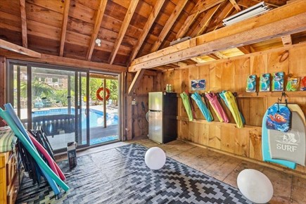 Brewster Cape Cod vacation rental - Pool house cabana for all your beach gear needs or pool noodles.