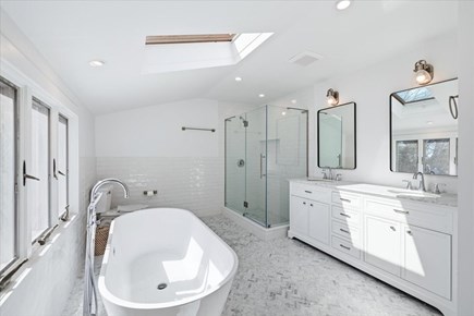 Centerville Cape Cod vacation rental - Primary Bathroom second level