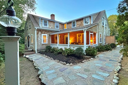 Centerville Cape Cod vacation rental - Enjoy dinners on a covered porch