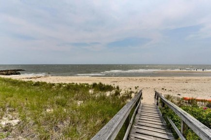 Chatham Cape Cod vacation rental - Boardwalk down to the Sand and Water
