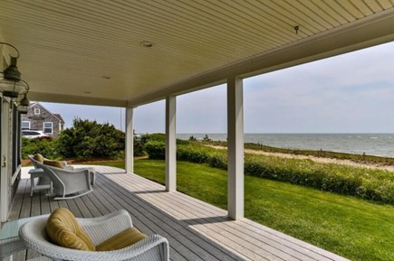 Chatham Cape Cod vacation rental - Comfy Chairs on the Front Covered Porch