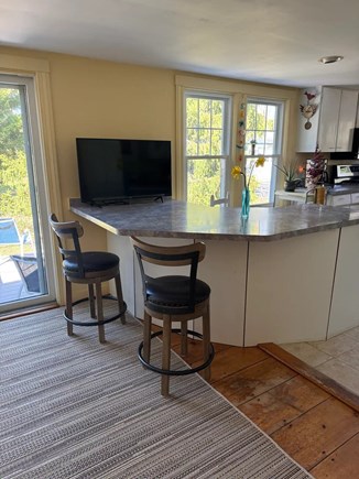 Dennis Cape Cod vacation rental - Island seating