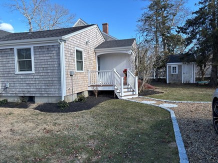 Popponesset Cape Cod vacation rental - Back porch access to driveway