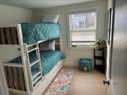 Popponesset Cape Cod vacation rental - Cozy bunk room featuring brand-new furniture, a bunk bed!