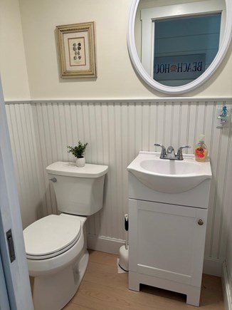 Popponesset Cape Cod vacation rental - Newly renovated, charming half bath with modern finishes