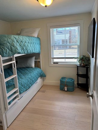 Popponesset Cape Cod vacation rental - Bedroom 4 - Twin bunk bed with trundle to sleep 3!