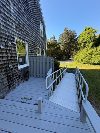 Orleans Cape Cod vacation rental - Outdoor shower and ramp.