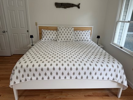 Orleans Cape Cod vacation rental - First floor bedroom with en-suite bath. Bright and sunny!