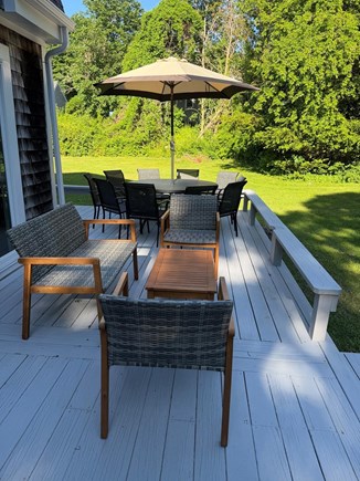 Orleans Cape Cod vacation rental - Outdoor seating and dining.