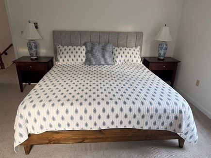 Orleans Cape Cod vacation rental - Upstairs primary suite with king bed.