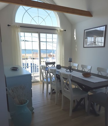 Wellfleet, BayView Cape Cod vacation rental - Dinning room table seating for 8-10