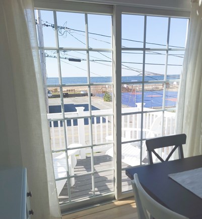 Wellfleet, BayView Cape Cod vacation rental - Dining room view with balcony