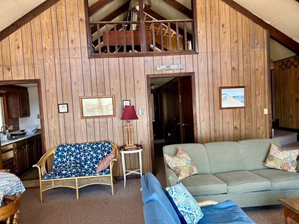 Eastham Cape Cod vacation rental - Open living/dining area overlooking the water