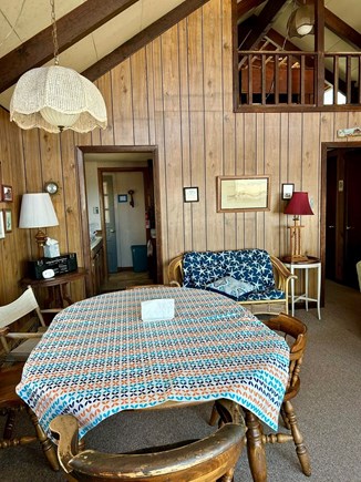 Eastham Cape Cod vacation rental - Open dining/living area facing the water