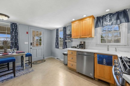 South Yarmouth Cape Cod vacation rental - View of dining area and kitchen