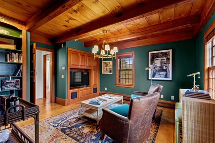 Eastham, Bridge Meadow Cape Cod vacation rental - Cozy room with built-ins and a reading nook