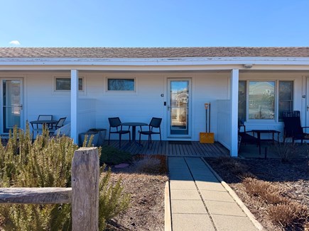 Provincetown, Beach Point Club Studio Cape Cod vacation rental - Front porch.