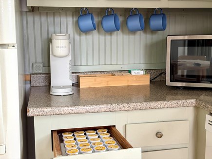 West Falmouth Cape Cod vacation rental - Coffee station