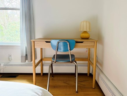 West Falmouth Cape Cod vacation rental - Writing desk in bedroom