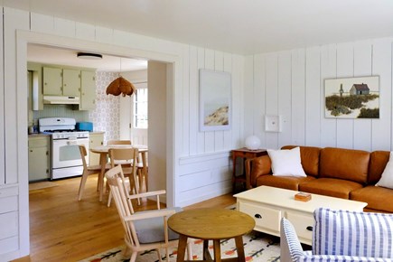 West Falmouth Cape Cod vacation rental - Living room with plenty of seating