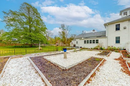 South Yarmouth Cape Cod vacation rental - Side yard garden area