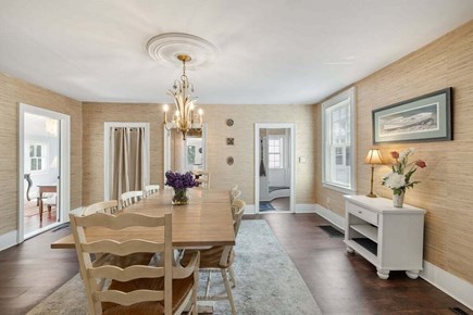 South Yarmouth Cape Cod vacation rental - Main level dining room off the kitchen area