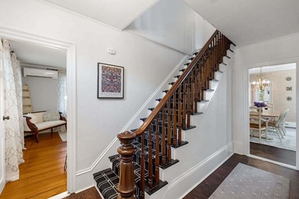 South Yarmouth Cape Cod vacation rental - Front hall leading upstairs