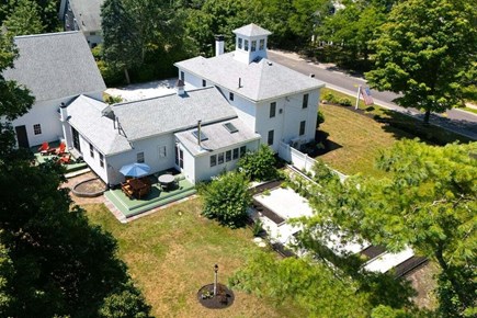 South Yarmouth Cape Cod vacation rental - Plenty of yard for family games