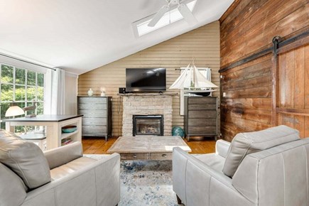 South Yarmouth Cape Cod vacation rental - Guest studio sitting/tv area
