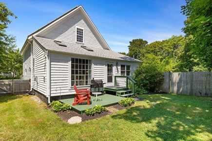 South Yarmouth Cape Cod vacation rental - Private quiet area deck area off of studio suite