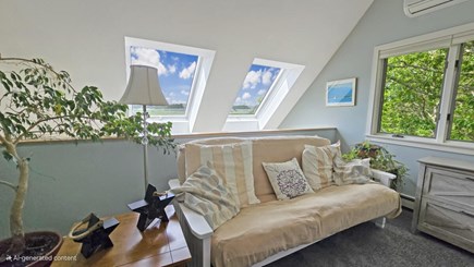 Wellfleet Cape Cod vacation rental - Second floor open loft with futo
