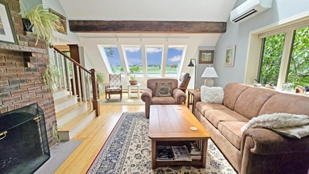 Wellfleet Cape Cod vacation rental - Open and bright living room with comfortable seating