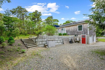 Harwich Cape Cod vacation rental - Steps to access backyard