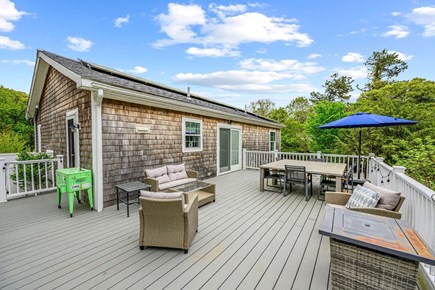 Harwich Cape Cod vacation rental - Spacious deck