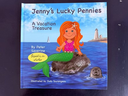 Harwich Cape Cod vacation rental - Lucky Penny Cottage inspired book by author owner