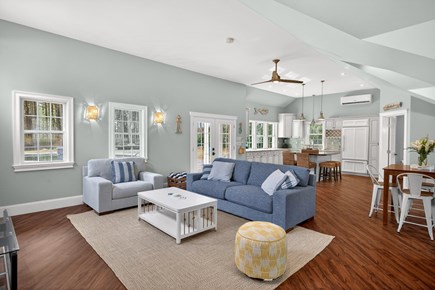 Sagamore Beach, Sagamore Sanctuary Cape Cod vacation rental - Pool House living area