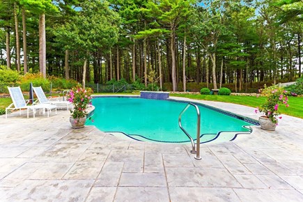 Sagamore Beach, Sagamore Sanctuary Cape Cod vacation rental - Pool view