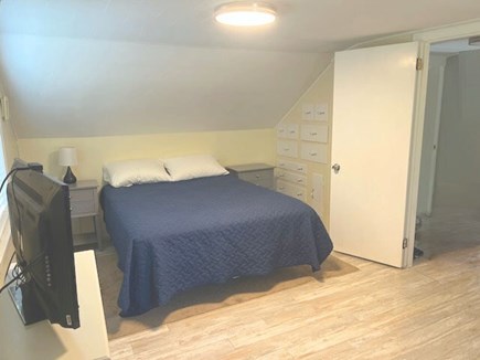 West Yarmouth Cape Cod vacation rental - 2nd floor bedroom with Queen bed, Twin pull-out bed and TV