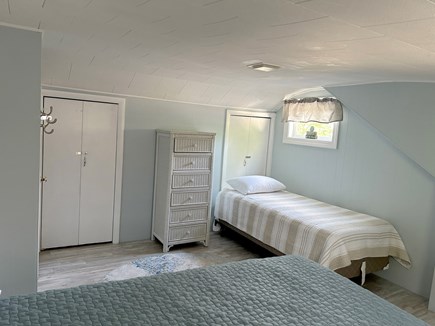 West Yarmouth Cape Cod vacation rental - 2nd floor bedroom with Queen bed, Twin bed, and TV