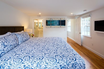 Chatham Cape Cod vacation rental - The main floor primary also has a TV