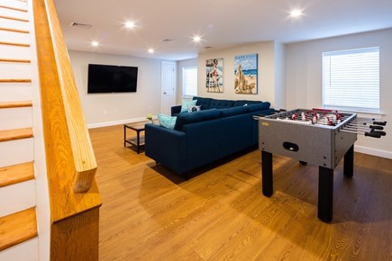 Chatham Cape Cod vacation rental - On the lower level, you'll find a game room with TV