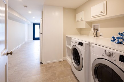 Chatham Cape Cod vacation rental - The laundry is located on the lower level as well.
