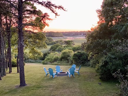 Chatham Cape Cod vacation rental - Enjoy sunsets by the fire pit