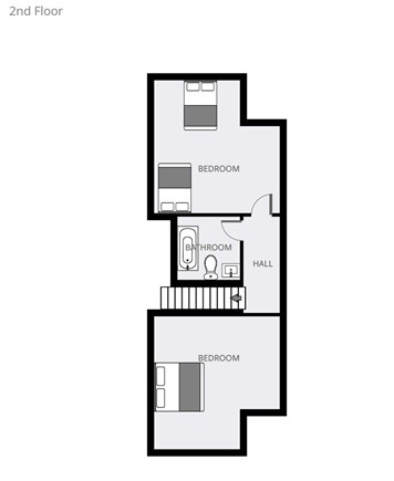 Chatham Cape Cod vacation rental - Second Level Plan