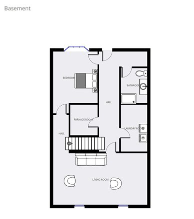 Chatham Cape Cod vacation rental - Lower Level Plan