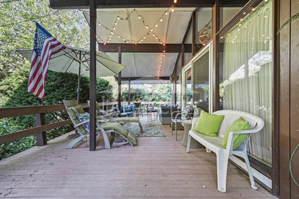 Falmouth, Old Silver beach Cape Cod vacation rental - Deck