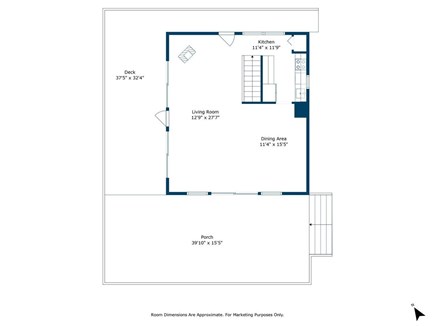 Falmouth, Old Silver beach Cape Cod vacation rental - 1st floor