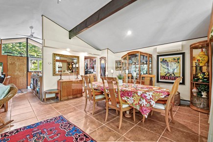 Falmouth, Old Silver beach Cape Cod vacation rental - Dining area