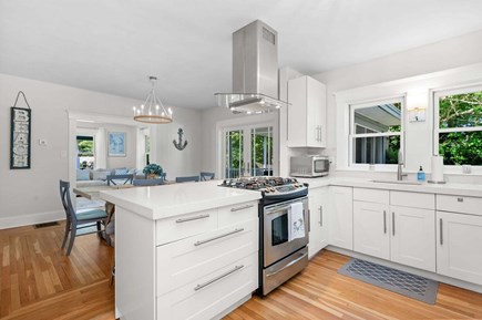 South Yarmouth Cape Cod vacation rental - Open floorplan allows the chef to continue the conversation during meal preparation