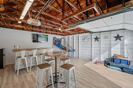 South Yarmouth Cape Cod vacation rental - The Hidden Gem Pub was created in the garage